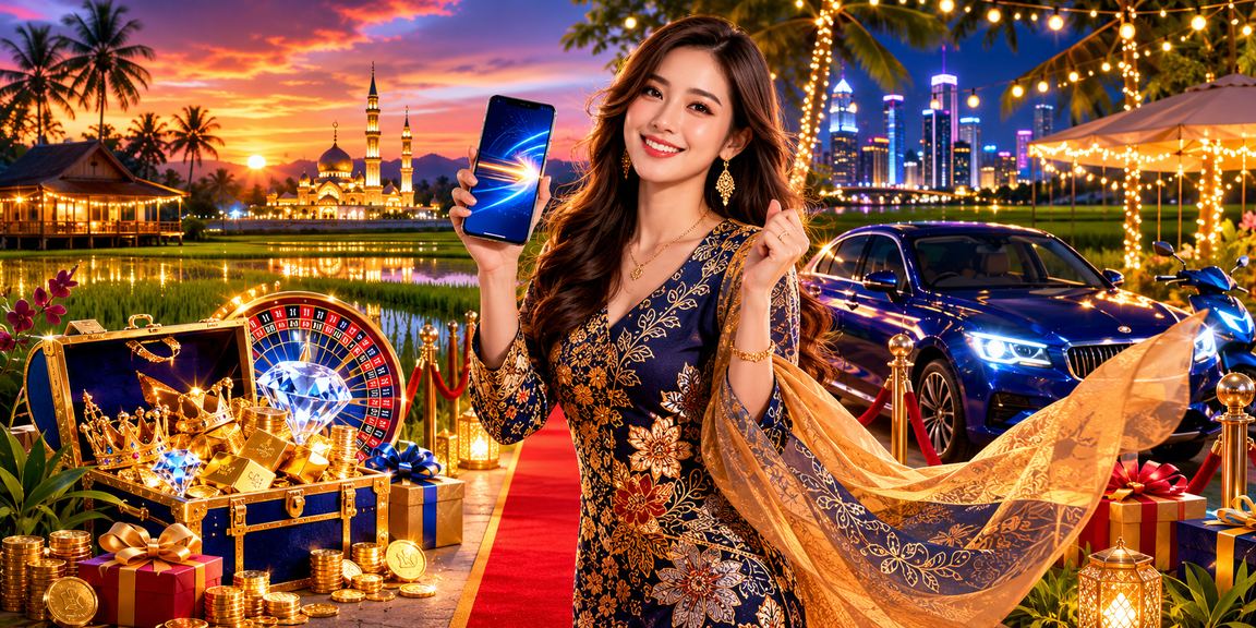 Paparan deposit bertema batik Kedah di petronas88